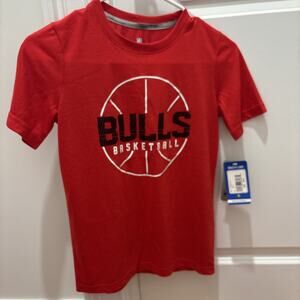 NBA Store Prime Chicago Bulls Red T-Shirt Size Kids Small S-8 Brand New w/Tags